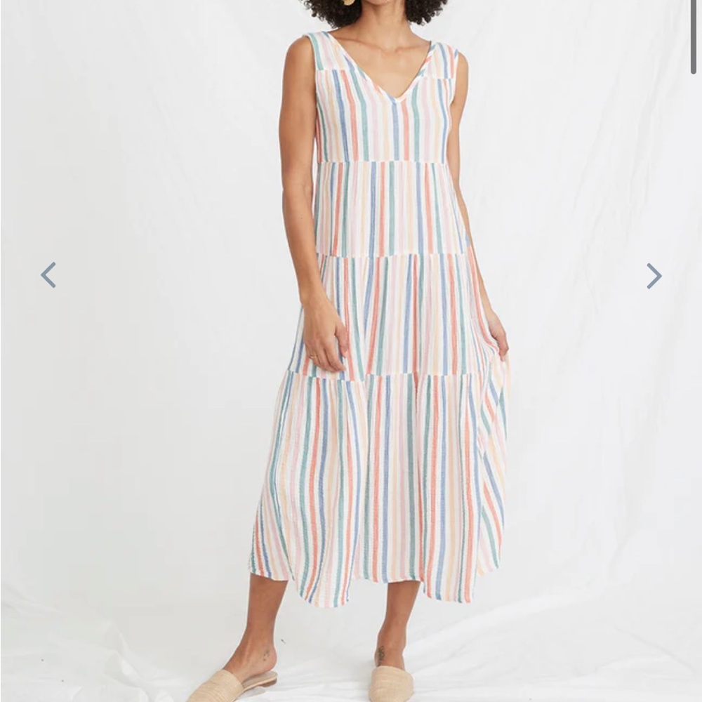 Marine Layer Multicolor Corine Maxi Dress